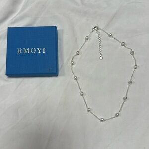 Pearl Necklace and Bracelet